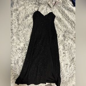 Glitter black dress